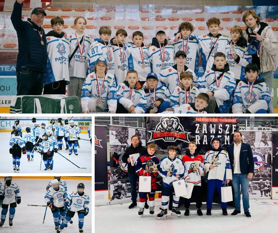 Юні хокеїсти з Вінниці здобули нагороди на міжнародних турнірах