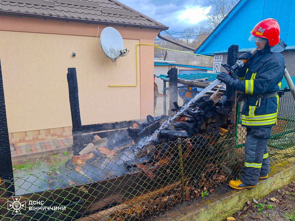 На Вінниччині за добу сталося 12 пожеж: половина — в екосистемах