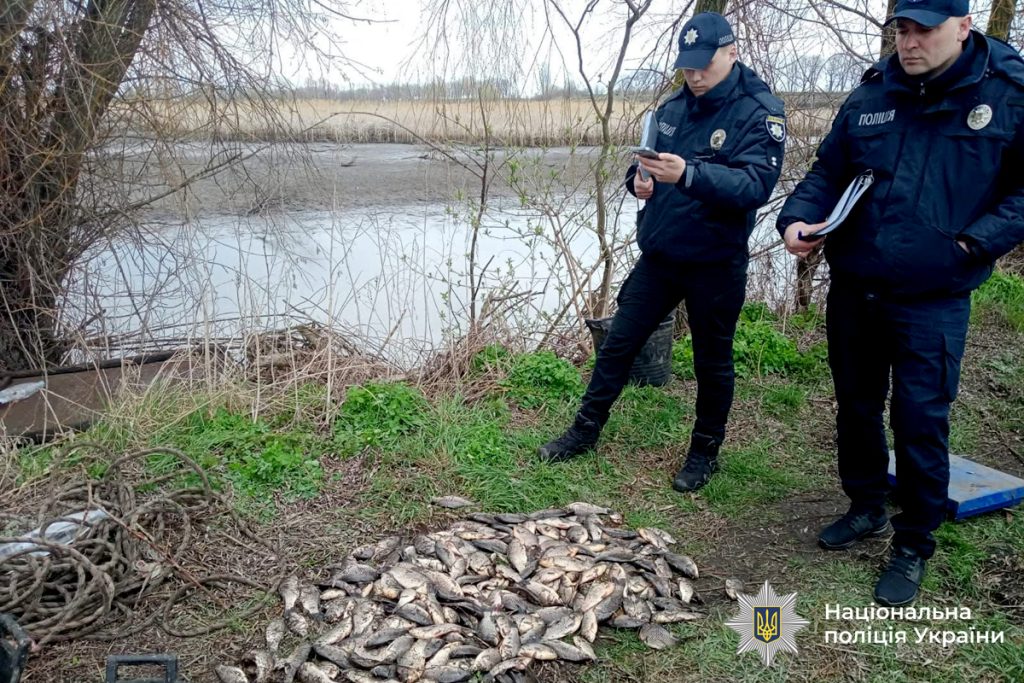 Незаконний вилов риби на Вінниччині: завдано сім мільйонів збитків