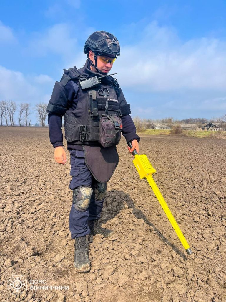 На Вінниччині ліквідували вибухонебезпечний предмет