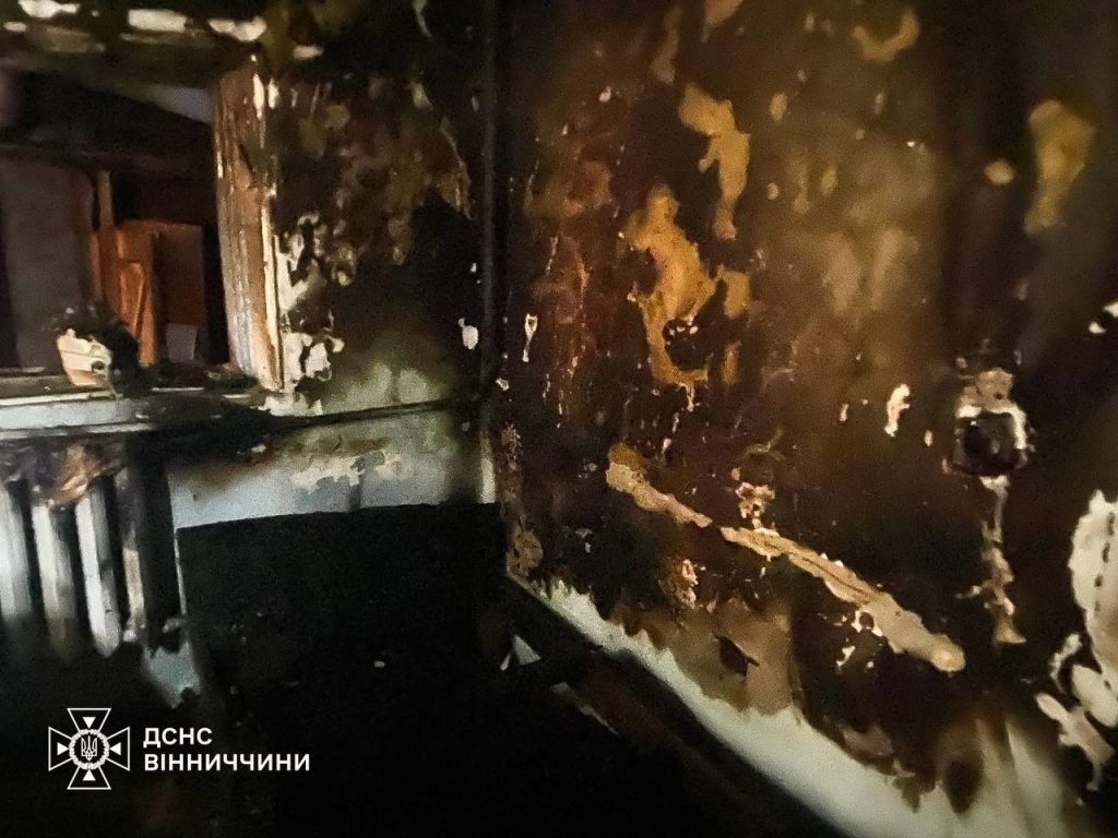 На Вінниччині під час пожежі загинуло подружжя
