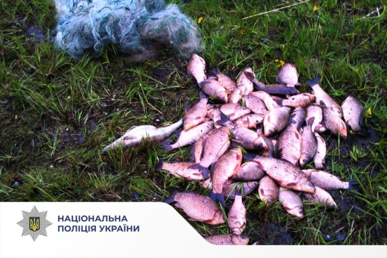 На Вінниччині викрили 44 випадки браконьєрства під час нересту