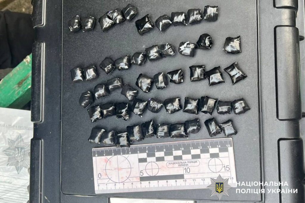 У Вінниці затримали дівчину з 50 закладками психотропів