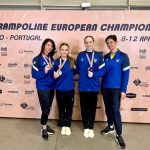 Вінничанки здобули бронзу на чемпіонаті Європи зі стрибків на батуті