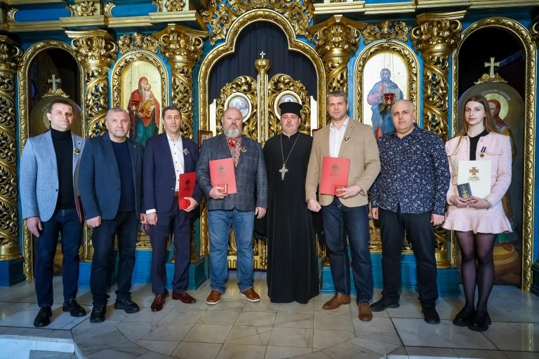 Блаженніший Митрополит Київського і всієї України Епіфаній відзначив орденами відомих вінничан