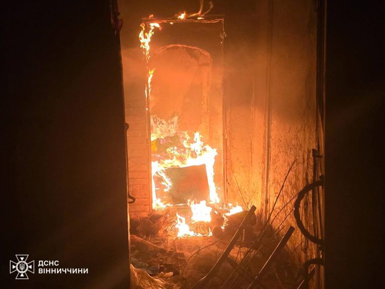 На Вінниччині горіли житлові будинки