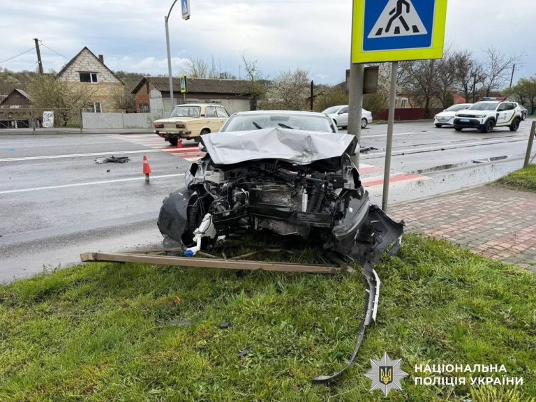 Серія ДТП на Вінниччині: постраждали діти та дорослі