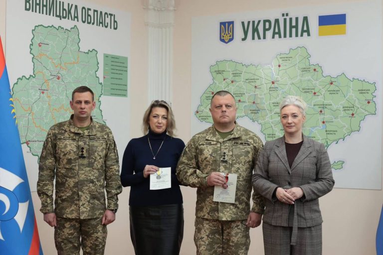 У Вінниці відзначили військових та медиків нагородами Головнокомандувача ЗСУ