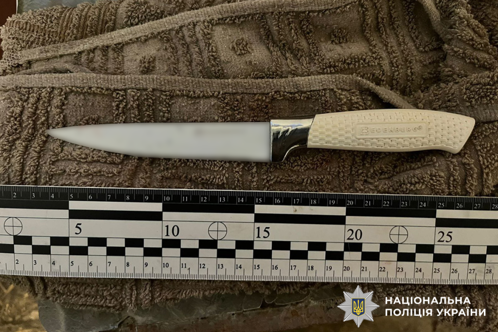 На Вінниччині під час застілля чоловік вдарив сусіда ножем у груди