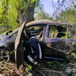 На Вінниччині водія затисло в авто після зіткнення з деревом