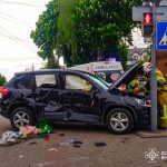 На Хмельницькому шосе у Вінниці зіткнулися два авто