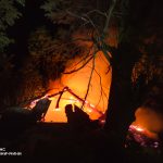 Через людську недбалість на Вінниччині загорілася господарська споруда