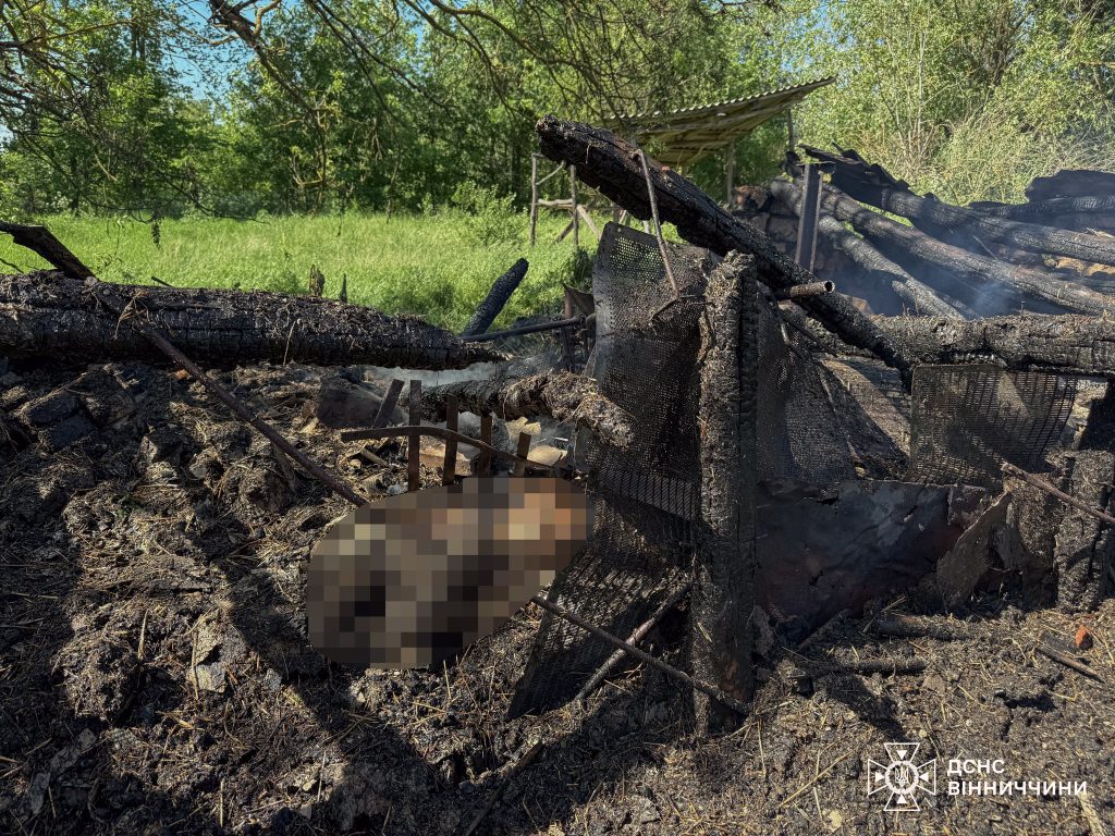 На Вінниччині під час пожежі загинув 54-річний чоловік