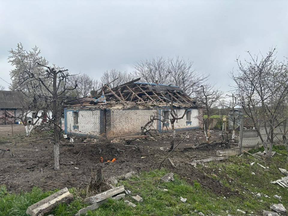 На Вінниччині внаслідок падіння БПЛА зруйновано будинок: постраждала жінка