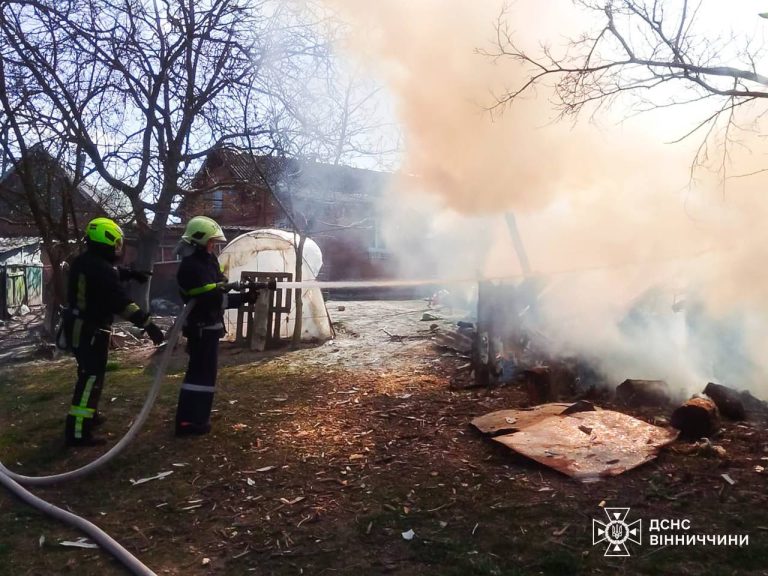 На Вінниччині під час руху загорівся автомобіль