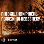 На Вінниччині до 7 травня прогнозують найвищий рівень пожежної небезпеки: мешканців закликають до обережності
