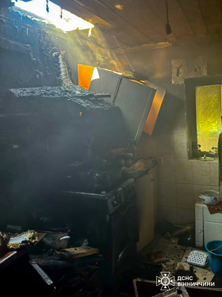 На Вінниччині коротке замикання спричинило дві пожежі