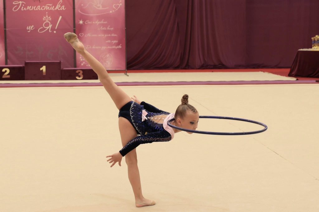 На Вінниччині чемпіонат з художньої гімнастики зібрав 180 юних спортсменок