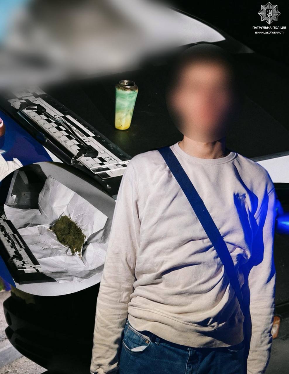У Вінниці зупинили водія BMW з ознаками наркотичного сп’яніння