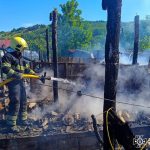 На Вінниччині через коротке замикання загорілися два гаражі