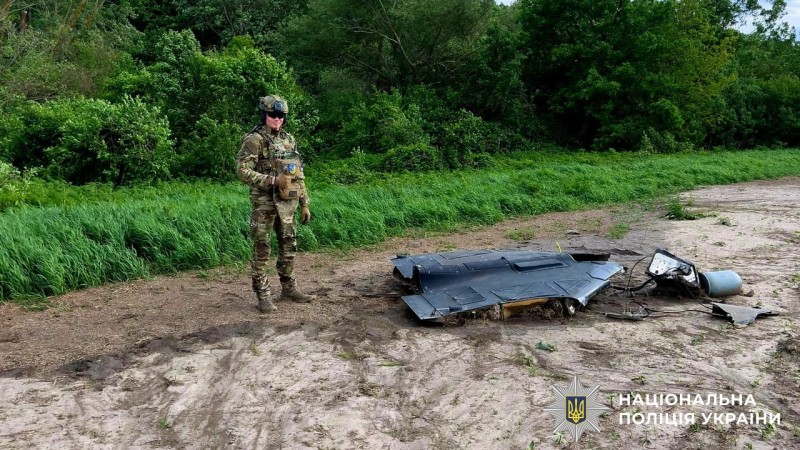 На Вінниччині вилучили небезпечні уламки ракет Х-101 та дрона «Герань-2»