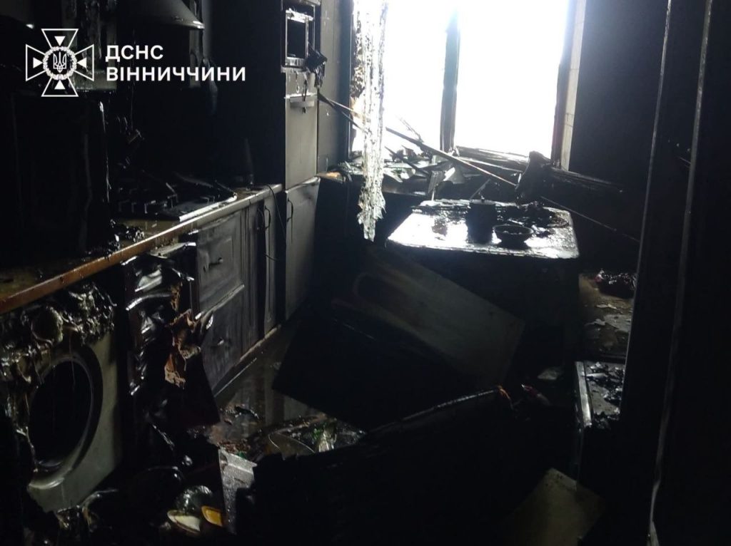 У Вінниці під час пожежі в квартирі загинула 30-річна жінка