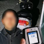 На Вінниччині патрульні зупинили нетверезого мопедиста без посвідчення водія
