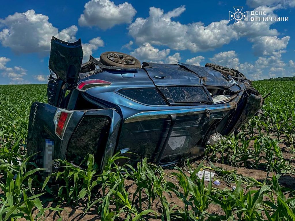 На Вінниччині у смертельній ДТП загинули дві жінки