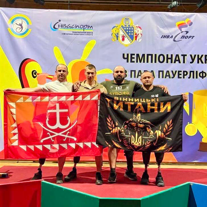 Ветеран із Вінниччини підняв 177 кг і виконав норматив Майстра спорту України