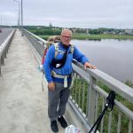 Латвійський волонтер пішки подолав понад 1400 км до Вінниці заради українських військових