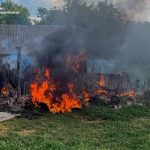 Через дитячі пустощі з вогнем на Вінниччині загорілася суха рослинність