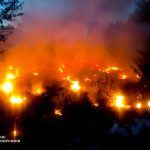 У Вінниці загорівся квадроцикл: вогонь перекинувся на альтанку та господарську споруду