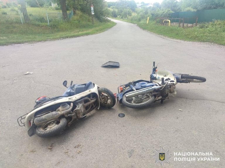 На Вінниччині в двох ДТП травмувалися діти