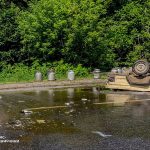 Мед на дорозі та пошкоджені авто: у ДТП на Вінниччині постраждав водій