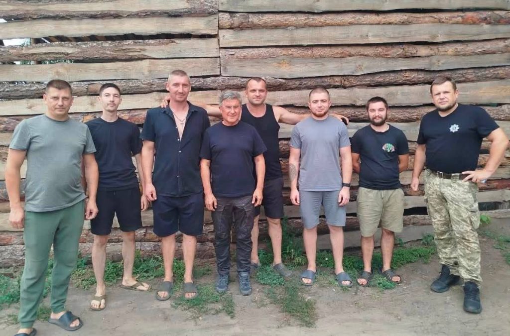 Микола Кучер здійснив чергову поїздку до захисників на Донецький напрямок
