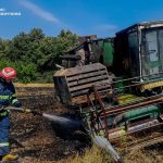 На Вінниччині горіли комбайн, два сінники та гараж: що стало причиною пожеж