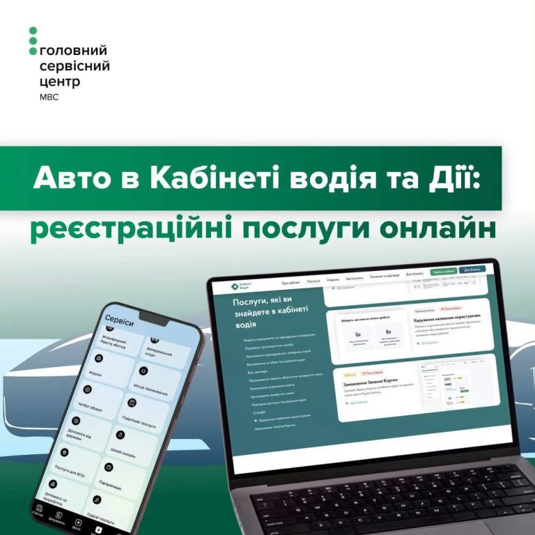 Авто в смартфоні: які послуги для водіїв можна оформити онлайн