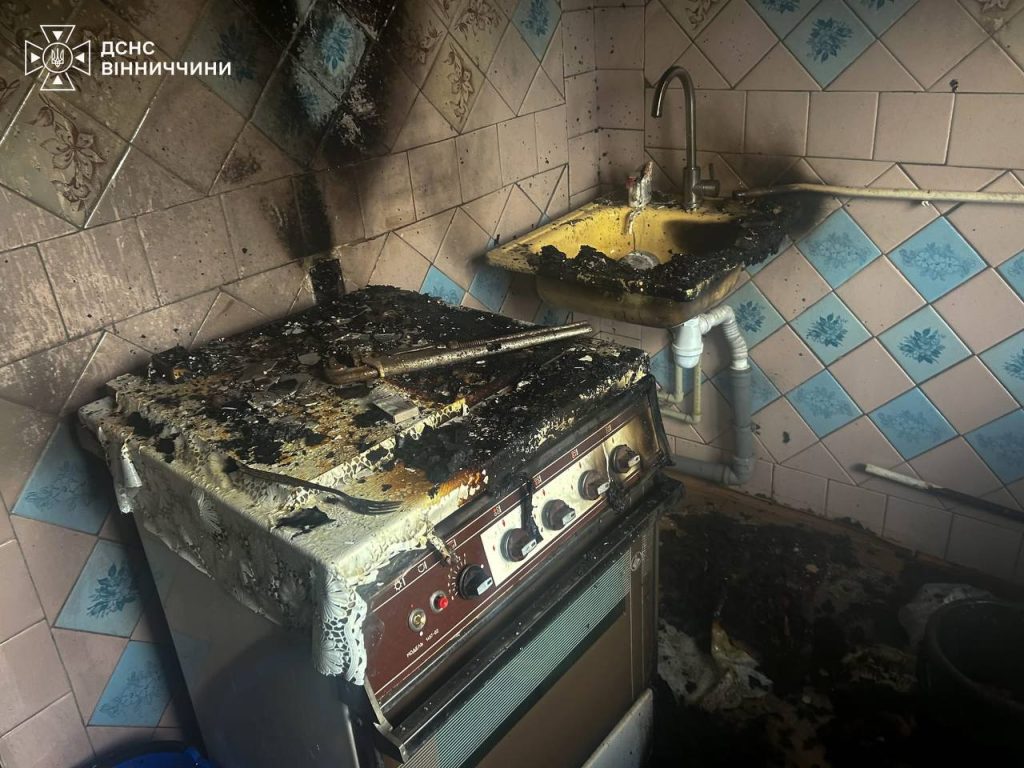 У Ямполі в квартирі загорівся газовий балон: 58-річна жінка отримала опіки