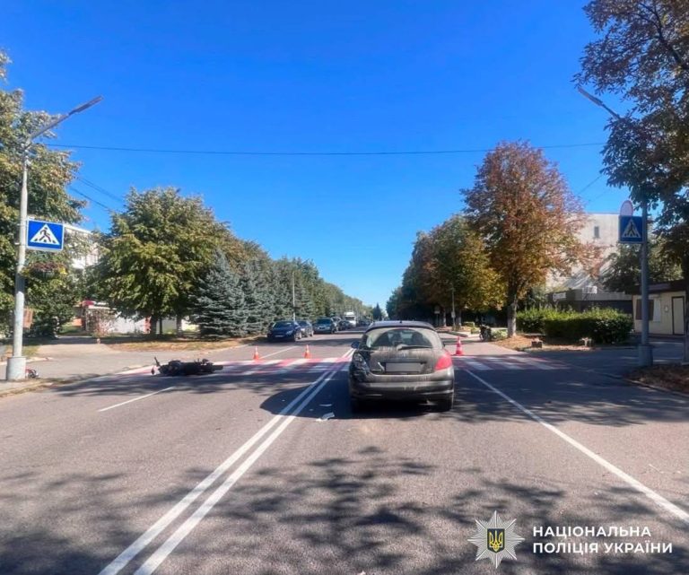 Чотири ДТП за добу: на Вінниччині травмувалися водії та пасажири двоколісних