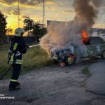 Автомобіль загорівся у Тиврові: за добу на Вінниччині ліквідували чотири пожежі