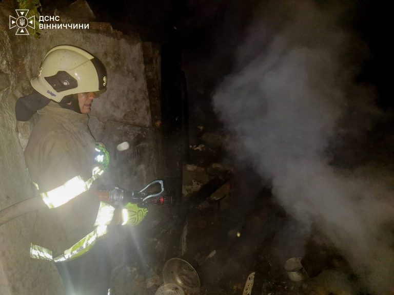 Пожежа у Плебанівці: вогонь ледь не перекинувся на житловий будинок