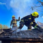 У Ситківцях через необережність сталася пожежа: вогонь знищив дах і 2 тонни сіна