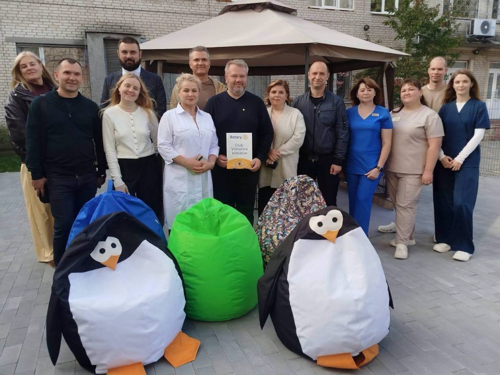 У дитячій лікарні Вінниці відкрили новий майданчик для пацієнтів психіатричного відділення