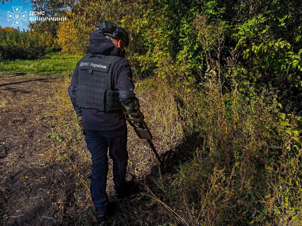На Вінниччині знищили авіабомбу часів Другої світової війни