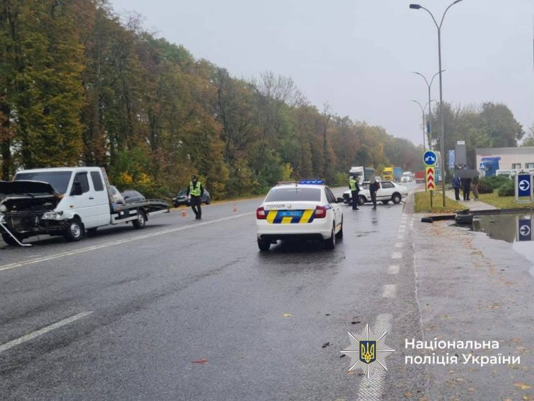 На Вінниччині за день сталися дві ДТП: у Хмільнику та Немирові травмувалися троє людей