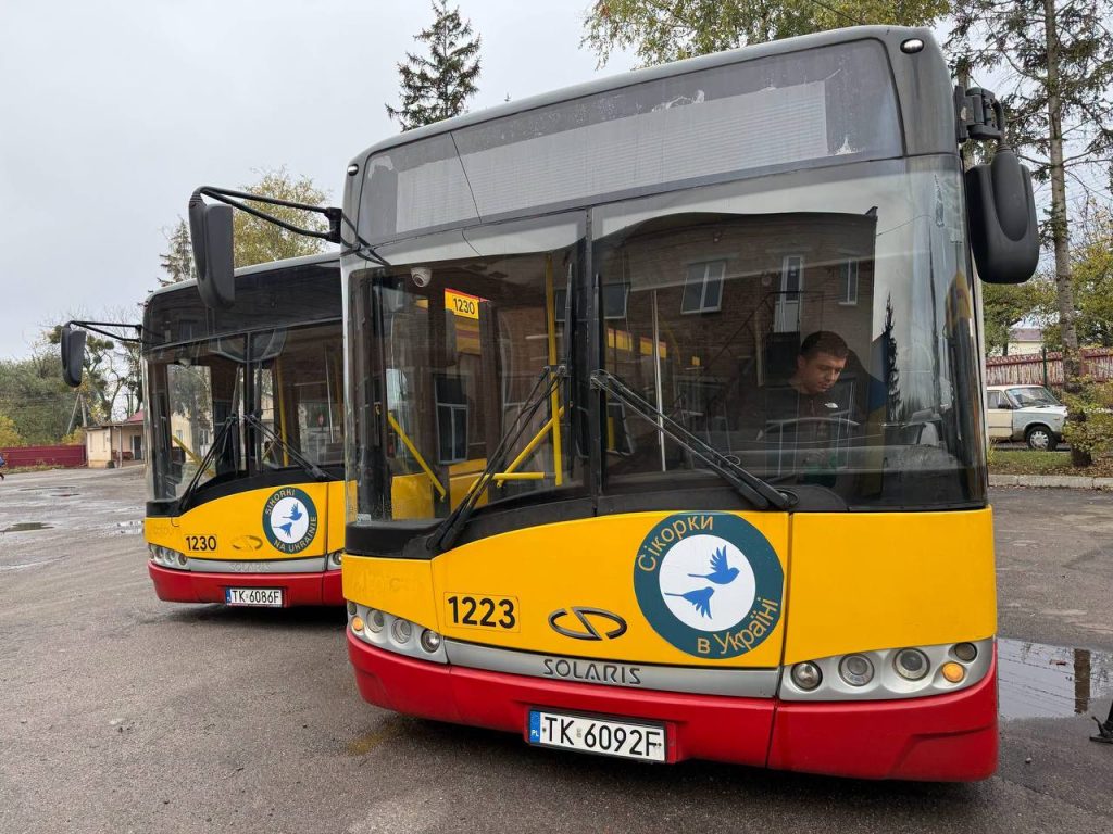 Вінниця готує 12 польських автобусів для перевезень під час відключень світла