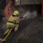 У Жмеринці загорілося насіння соняшнику в зерносушарці