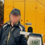 На вулиці Данила Галицького у Вінниці зупинили нетверезого водія Mercedes